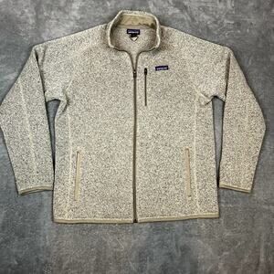 Patagonia Men's L Better Sweater Fleece Jacket Heather Knit Full Zip Outdoor